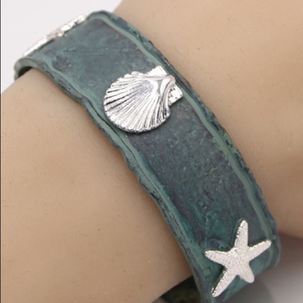 Sea Life Cuff Bracelet - Picture 1 of 1